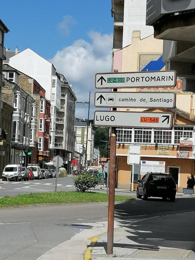 Hotel Cuatro Caminos Sarria Exteriér fotografie